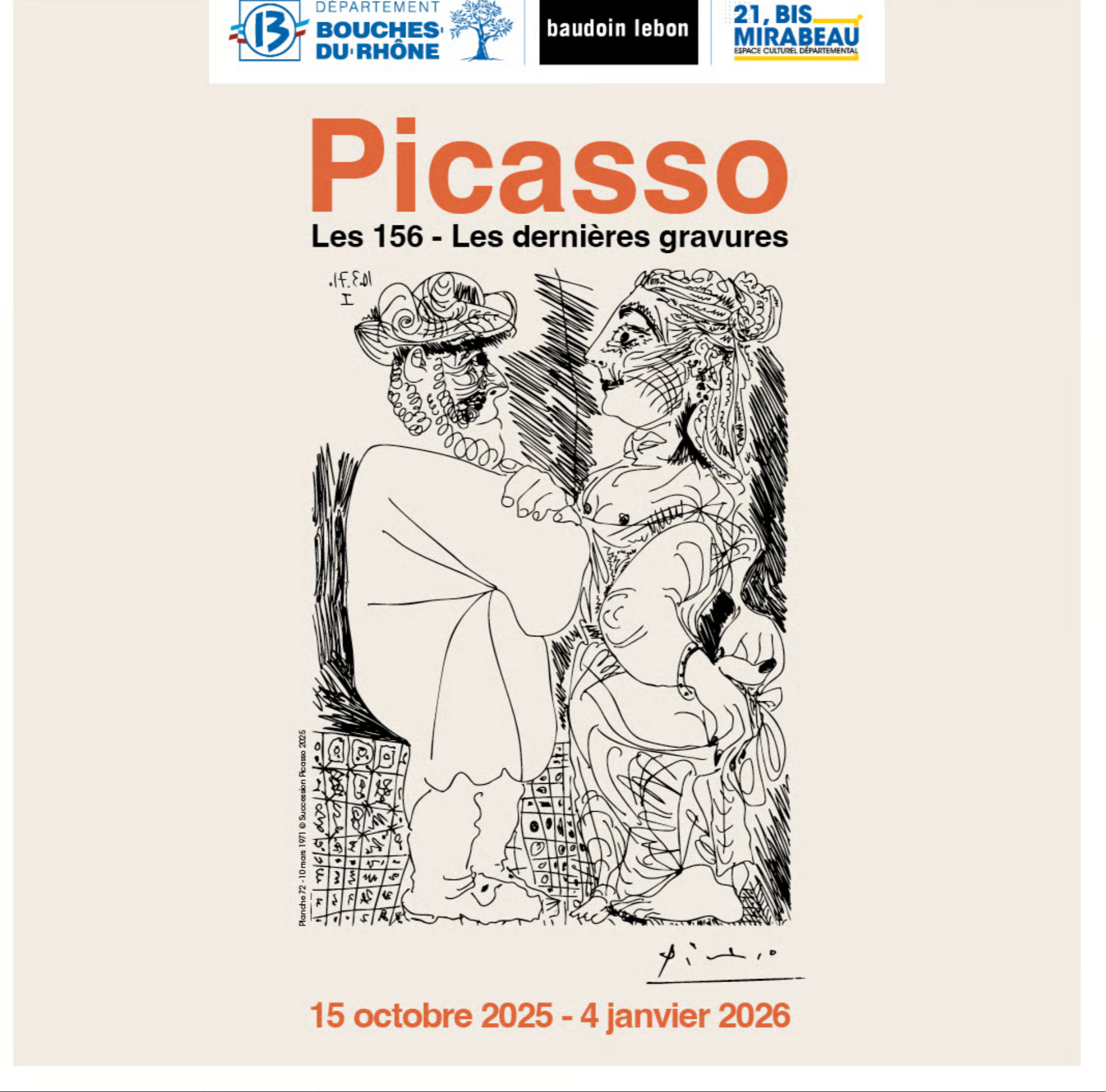 Picasso, les 156 - Dernires gravures